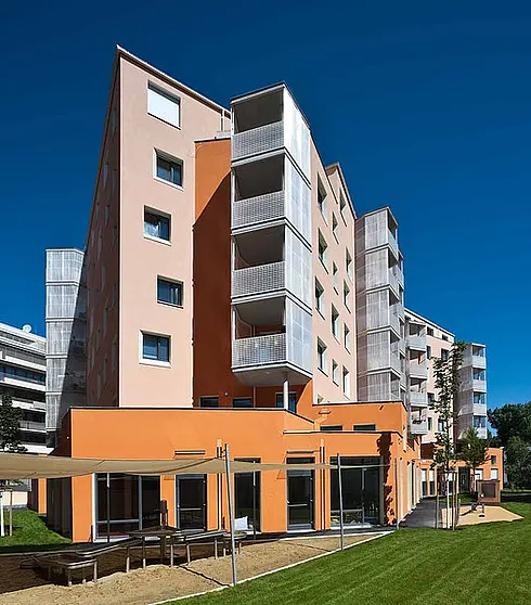 Passivhäuser Raxstraße - Bauteil Lainer 1