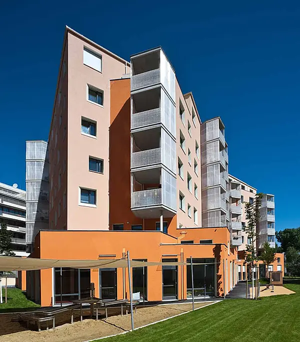 Passivhäuser Raxstraße - Bauteil Lainer 1