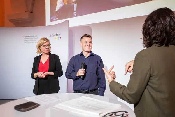 Auszeichnungsveranstaltung Kompetenzpartner von klimaaktiv
