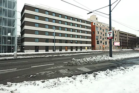 Passivhäuser Raxstraße - Bauteil Krischanitz