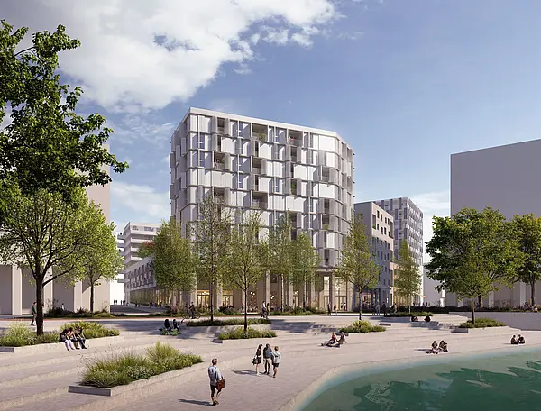 Das Seestädter, Seestadt Aspern Baufeld G11, Bürogebäude