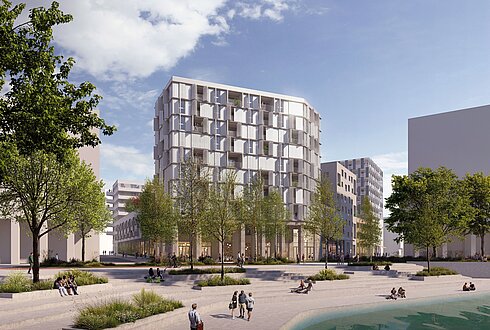 Das Seestädter, Seestadt Aspern Baufeld G11, Bürogebäude