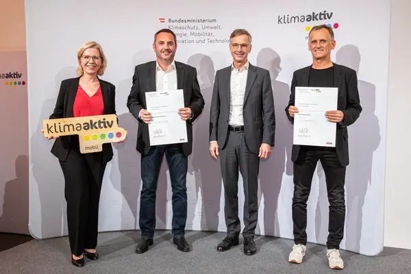Auszeichnungsveranstaltung Kompetenzpartner von klimaaktiv