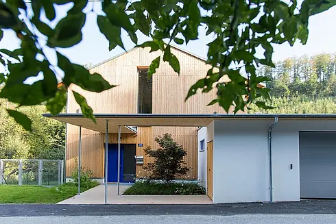 Neubau eines Einfamilienhauses