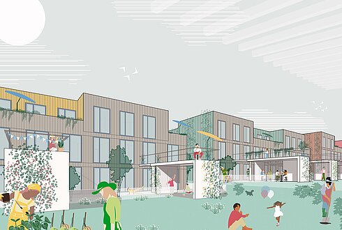 Siedlung Wienerfeld West Typ 3 Haus |B4|C7|E1|