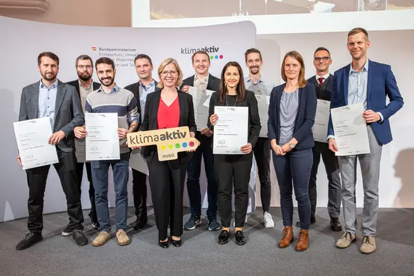 Auszeichnungsveranstaltung Kompetenzpartner von klimaaktiv