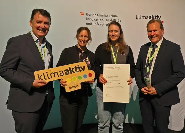 Im Bild:  Katharina Oppl (Amt der Tiroler Landesregierung) Erich Rohrmoser (Vertreter des Österreichischen Städtebundes) Martin Huber (Vertreter des Österreichischen Gemeindebundes) Wiebke Unbehaun (BMIMI)