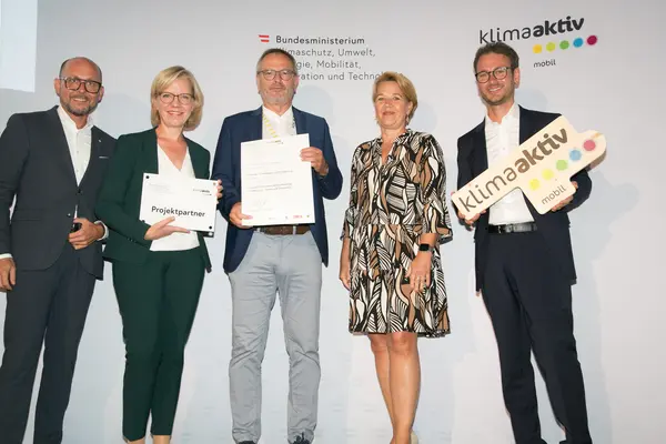 Auszeichnung klimaaktiv mobil Projektpartner:innen
