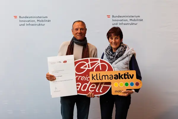 Auszeichnungsveranstaltung Österreich radelt Wien 2025 