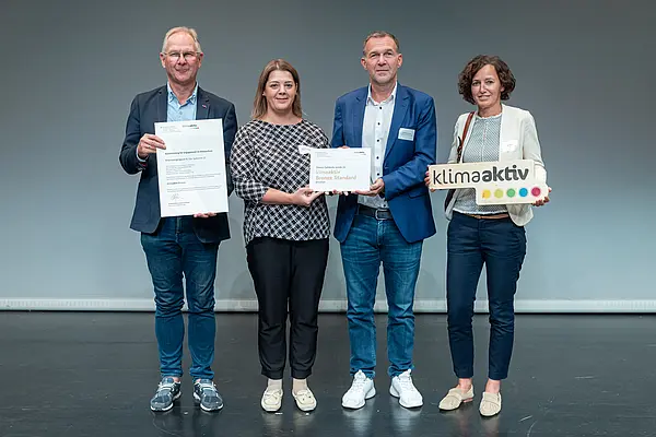 Darauf bauen wir: Sanierung und klimafitte Gebäude für die Zukunft! Auszeichnungsveranstaltung von klimaaktiv, ÖGNB und AGPB Gebäuden