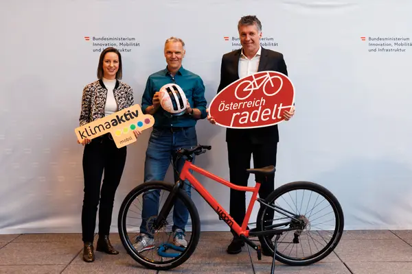 Auszeichnungsveranstaltung Österreich radelt Wien 2025 