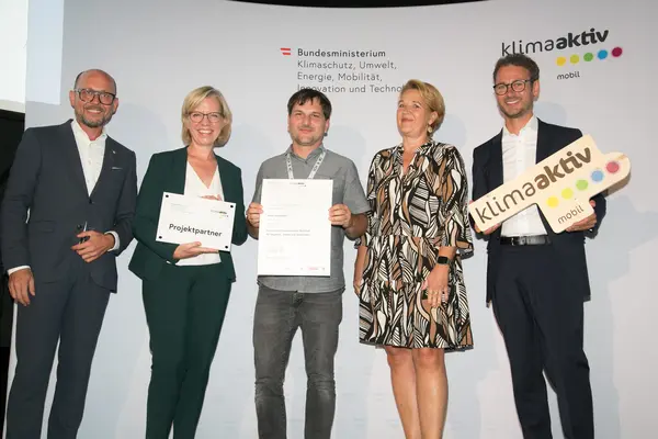 Auszeichnung klimaaktiv mobil Projektpartner:innen