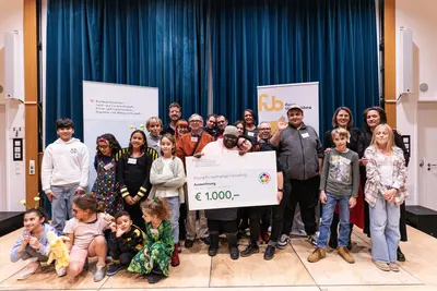 Gewinner:innen des BNE Gruppenfoto