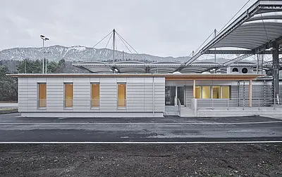 Kontrollstelle Radfeld - Bauliche Erweiterung