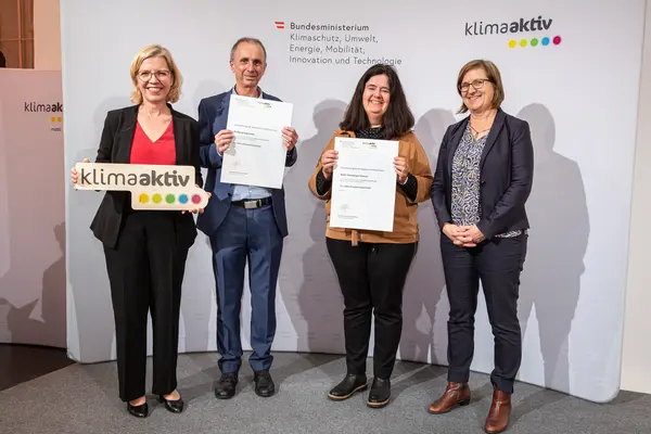 Auszeichnungsveranstaltung Kompetenzpartner von klimaaktiv