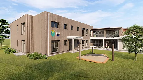 Kindergarten und Tagesbetreuung - Zubau - Euratsfeld