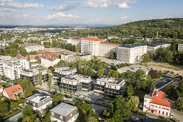 Grüne Stadtvillen