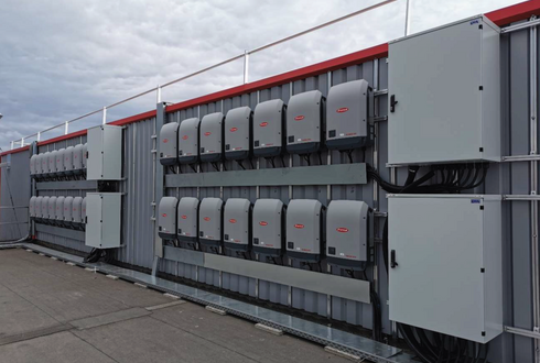 Wechselrichter für die PV-Anlage