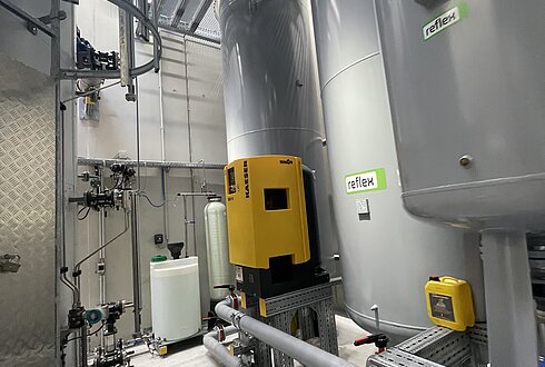 Power-to-Heat-Anlage Hall AG