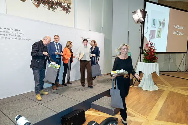 Auszeichnung Bundessieger "Österreich radelt"