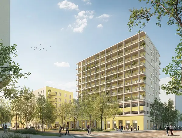 Wohnhausanlage Hausfeldsiedlung L3a