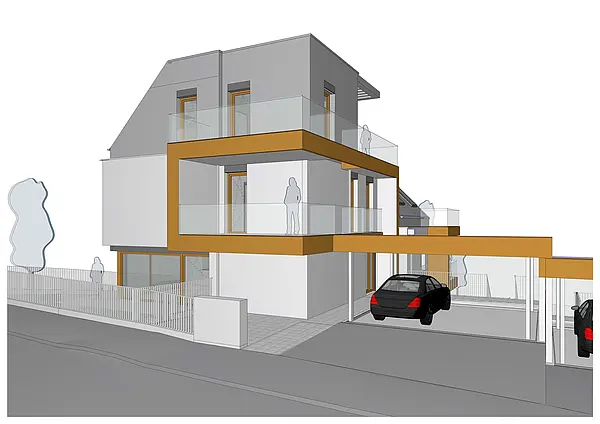 Neubau Wohngebäude, Dr.-Schober-Straße 72 - Haus A