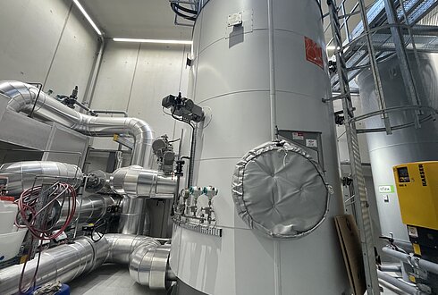 Power-to-Heat-Anlage Hall AG, Elektrodenkessel