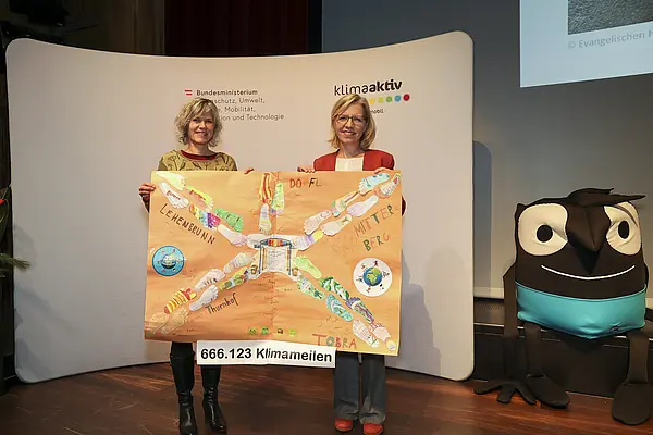 klimaaktiv mobil Auszeichnung für Bildungs- und Jugendeinrichtungen am 30.11.2023