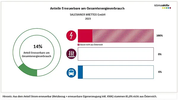 Anteile Erneuerbare am Gesamtenergieverbrauch 2023