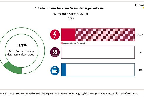 Anteile Erneuerbare am Gesamtenergieverbrauch 2023