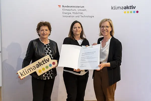 Auszeichnung klimaaktiv Gebäude aus der Steiermark