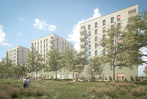 Gemeindebau Neu Autokaderstraße