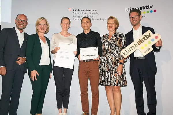 Auszeichnung klimaaktiv mobil Projektpartner:innen