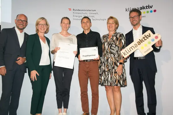 Auszeichnung klimaaktiv mobil Projektpartner:innen