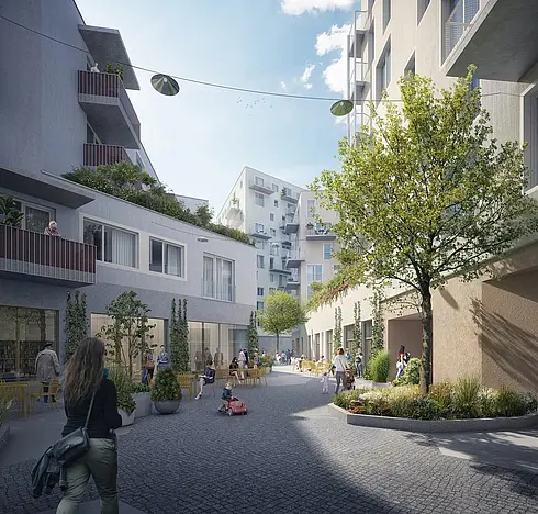Quartier Campagne - Reichenau, Baufeld 1