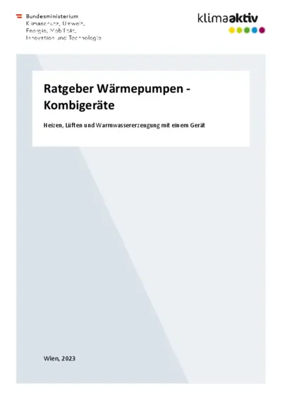 Ratgeber Wärmepumpe-Kombigeräte