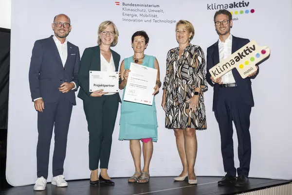 Auszeichnung klimaaktiv mobil Projektpartner:innen