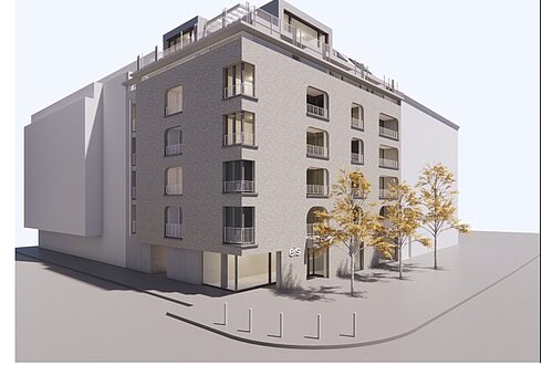 Wohnbau, 1140 Wien, Linzerstraße 107 / Diesterweggasse 41