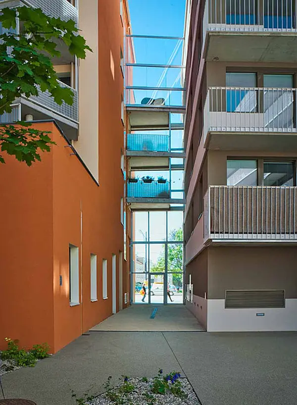 Passivhäuser Raxstraße - Bauteil Lainer 2
