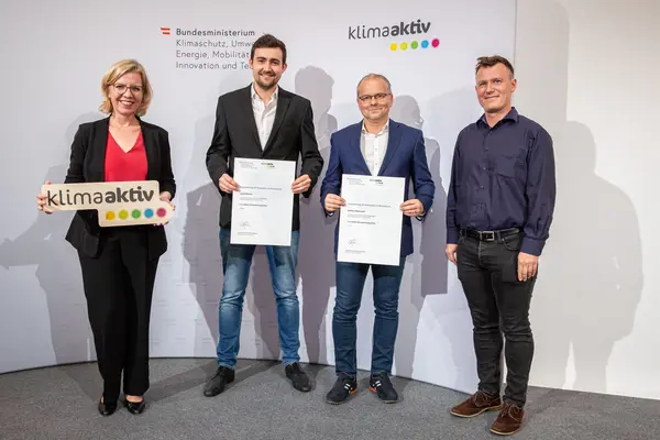 Auszeichnungsveranstaltung Kompetenzpartner von klimaaktiv