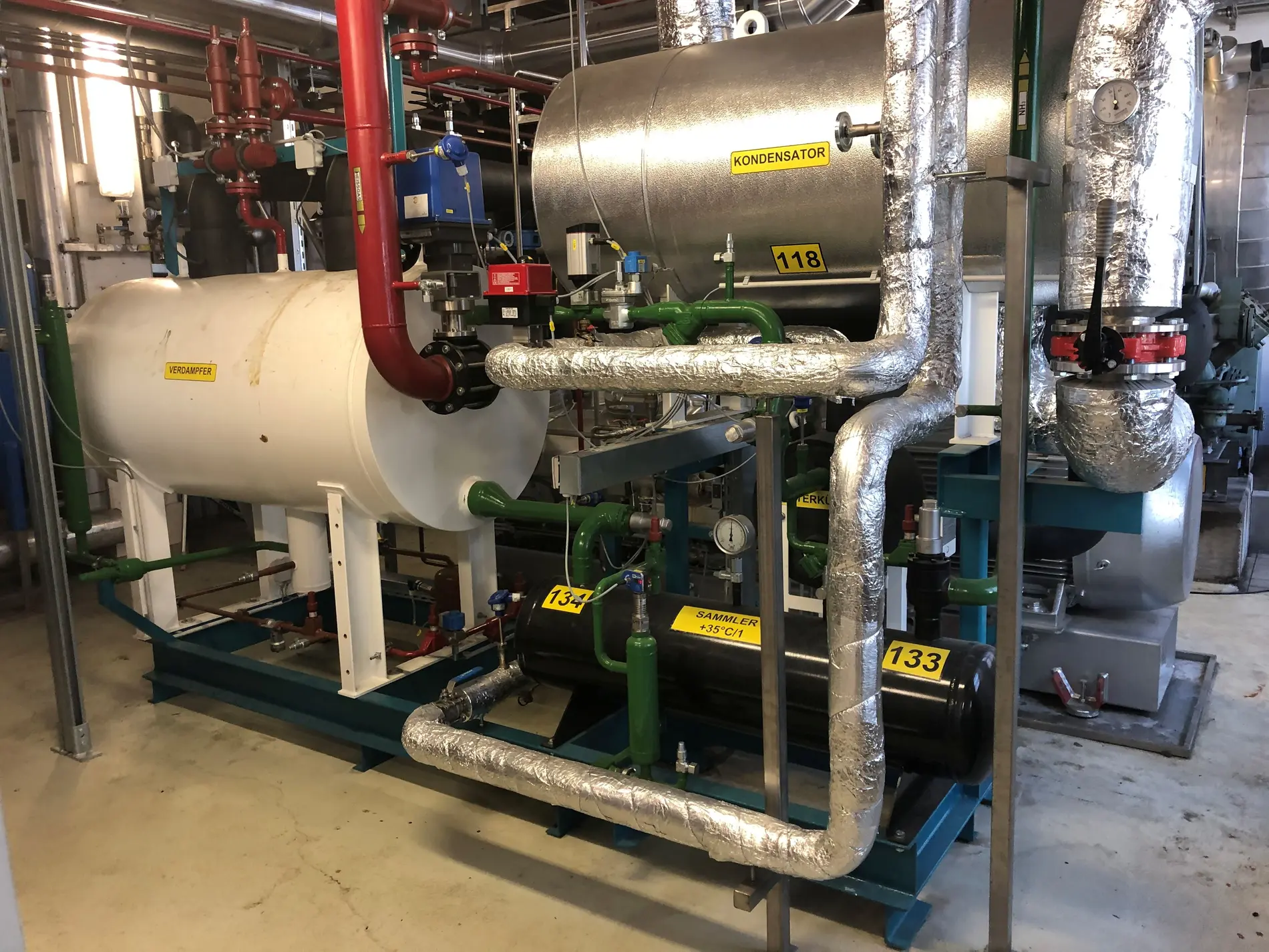 Hochtemperatur Wärmepumpe