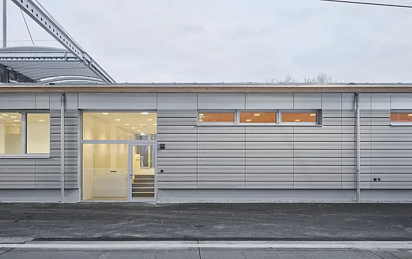 Kontrollstelle Radfeld - Bauliche Erweiterung