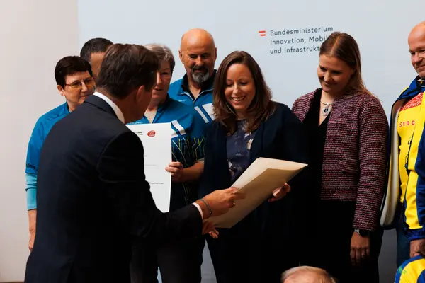 Auszeichnungsveranstaltung Österreich radelt Wien 2025 