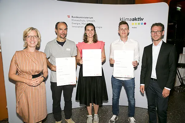 Auszeichnung klimaaktiv mobil Kompetenzpartner:innen