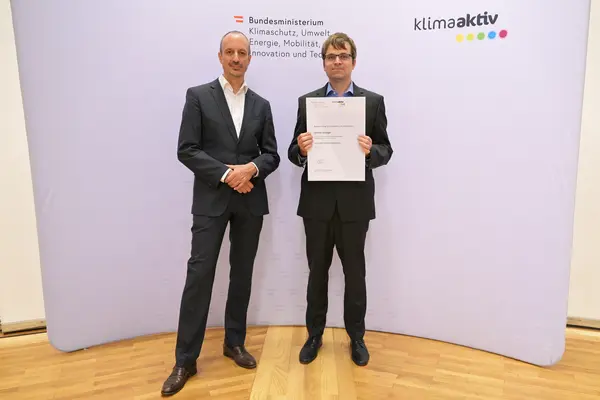 Im Bild: Sektionschef Jürgen Schneider, Christian Schwager