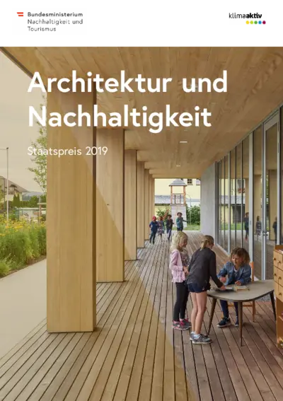 Staatspreis Architektur und Nachhaltigkeit 2019