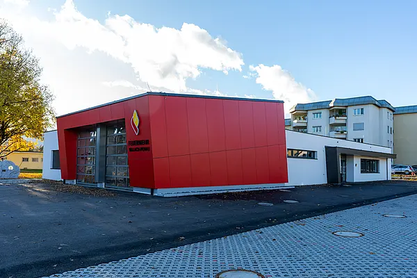 Neubau Feuerwehrhaus und Veranstaltungsstätte Volkshaus Perau