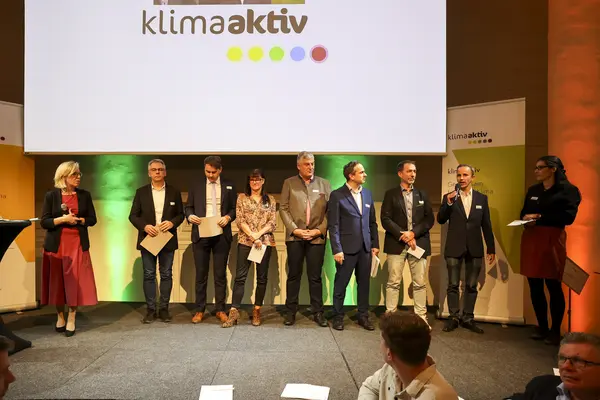 klimaaktiv Auszeichnungsveranstaltung der neuen Kompetenzpartner im Haus der Kunst in Wien