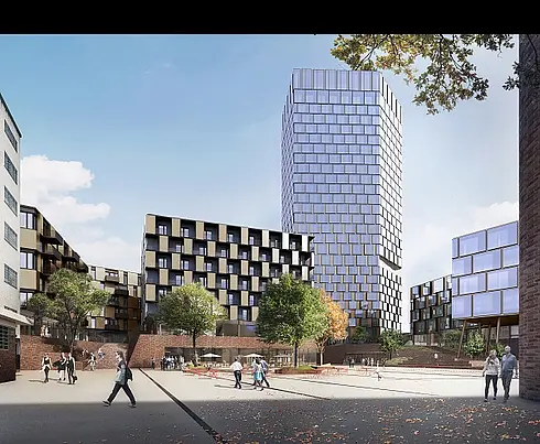 Quadrill Tabakfabrik Linz Boston Haus