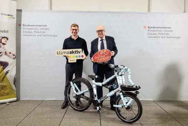 Auszeichnung Bundessieger "Österreich radelt"